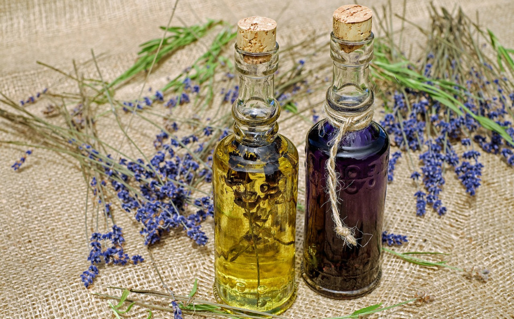 lavender and oil